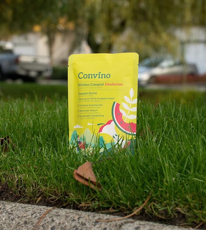 A Compost Starter/Accelerator Which Help to Reduce Kitchen Waste Odor and Convert Yard Waste to Fertile Humus for All Composting Systems. Comes in 1 Package That Contains 4 Packets Inside