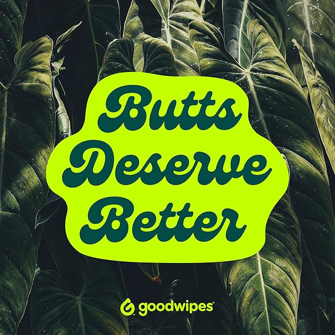 goodwipes Flushable Wipes - Individually Wrapped Butt Wipe for On-the-Go Adults - Portable Mini Wipes - Travel Essentials - Sewer & Septic Safe - Cedar, 32 Count (1 Pack)