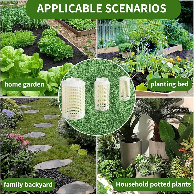 Underground Worm Farm, Garden Mini vermicomposting bin for use in Outdoor Gardening from Kitchen Food Waste, with Holes and lid11.81IN+10.23IN+8.38IN（3PC）