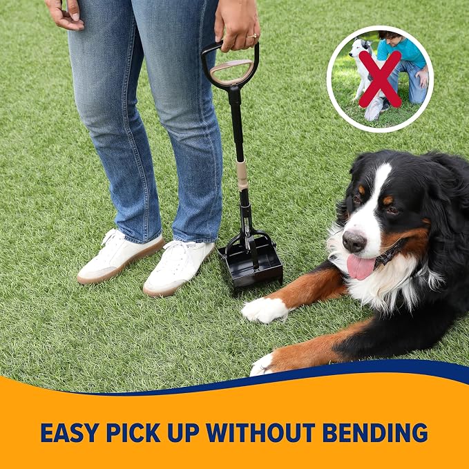 Arm & Hammer Pooper Scooper Claw Scoop Dog Poop Scooper for Yard Pet Waste Management System,(Pack of 6)