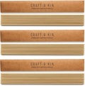 Craft & Kin Reed Diffuser Sticks – 3-Pack of 8 Natural Rattan Diffuser Sticks – Eco-Friendly Reed Replacement for Essential Oil Diffusers – Home Fragrance Accessory for Bedroom & Bathroom
