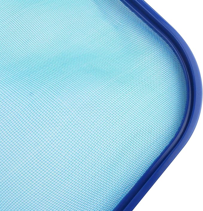 Sunnyglade Swimming Pool Cleaner Supplies/Professional Heavy Duty Pool Leaf Rake Fine Mesh Frame Net/Cleaning Leaf Skim Net (17.5x11.8in)