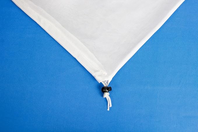 Poolmaster 28823 Deluxe Fine-Mesh All Purpose Swimming Pool Vacuum Replacement Bag, White