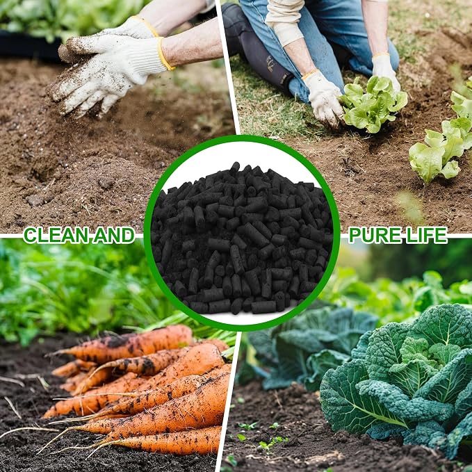Charcoal Refills for Lomi Kitchen Composter 1 Pounds | Activated Charcoal Odor Absorber Filter Refill Compatible with Lomi Composter