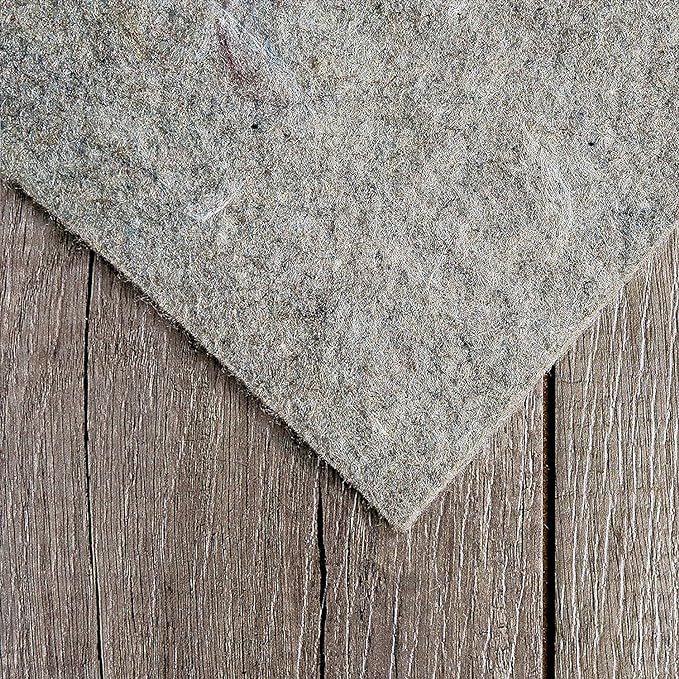 RUGPADUSA - Dual Surface - 2'x12' - 1/4" Thick - Felt + Rubber - Non-Slip Backing Rug Pad - Safe for All Floors