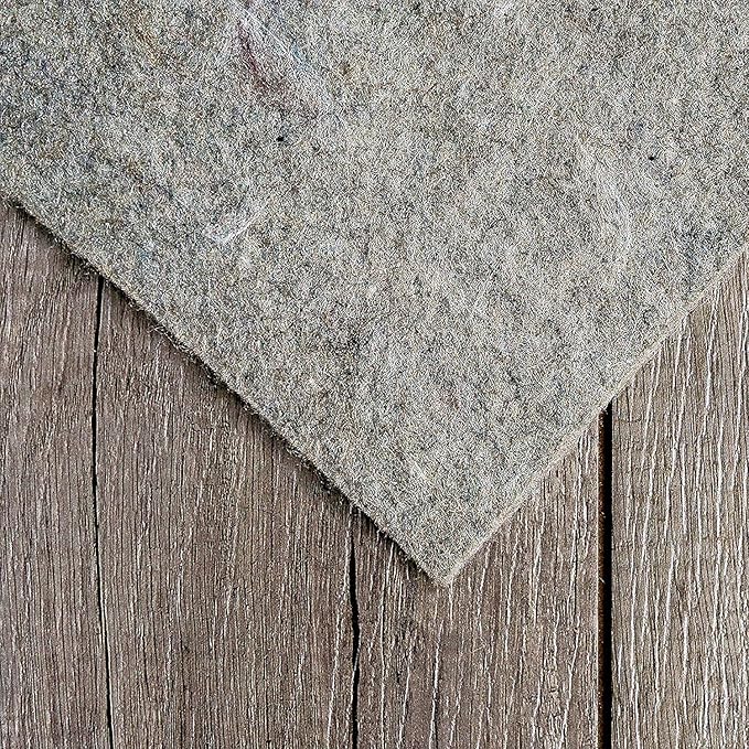 RUGPADUSA - Dual Surface - 2'x6' - 1/4" Thick - Felt + Rubber - Non-Slip Backing Rug Pad - Safe for All Floors