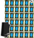 Fortress Electronic Wipes With Microfiber Cloth (25 ct, Pack of 36) To-Go Tech Wipes for Screens, Phones, Keyboards, TV Monitors, Computer Screens, and More [Travel Size] Skin-Safe