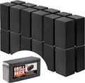 Commercial Grade Grill Cleaning Brick Bulk 24 Pack by Avant Grub. Pumice Stone Cleaner Tool Cleans and Sanitizes Restaurant Flat Top Grills or Griddles Effectively Without Harsh Chemicals or Abrasives